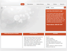Tablet Screenshot of doubleblodgepinetop.com